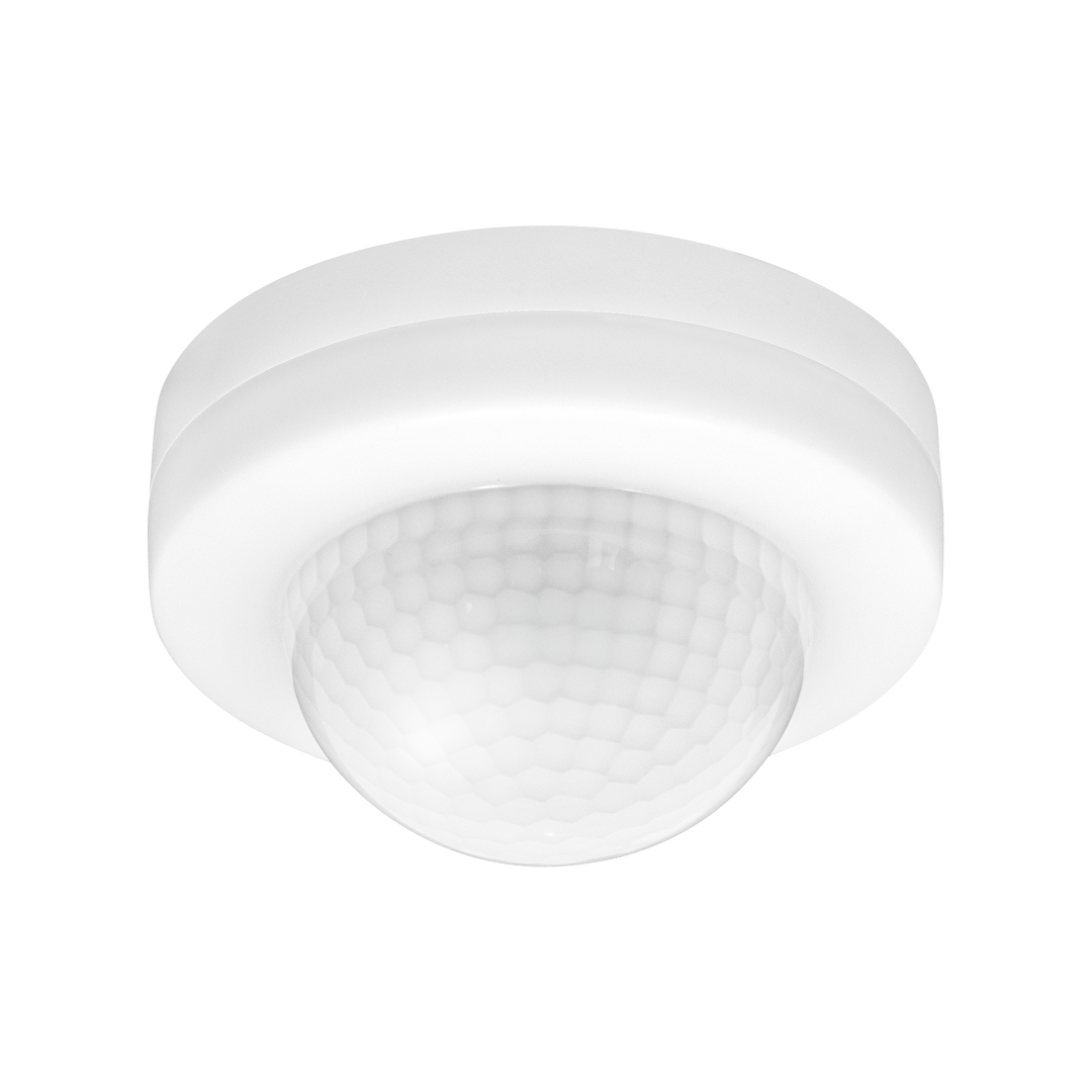 PIR Сензор за движение и присъствие за открит монтаж, 360°, 2000W/1000W, 10m, IP20