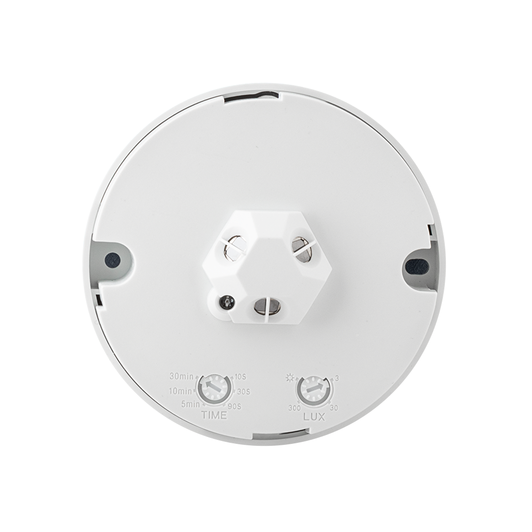 PIR Сензор за движение и присъствие за открит монтаж, 360°, 2000W/1000W, 10m, IP20