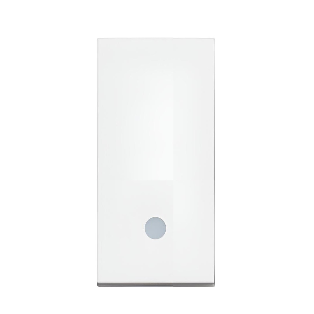 Бутон с LED индикация 1 мод. 10A цвят Бял /блистер/ Classia Bticino