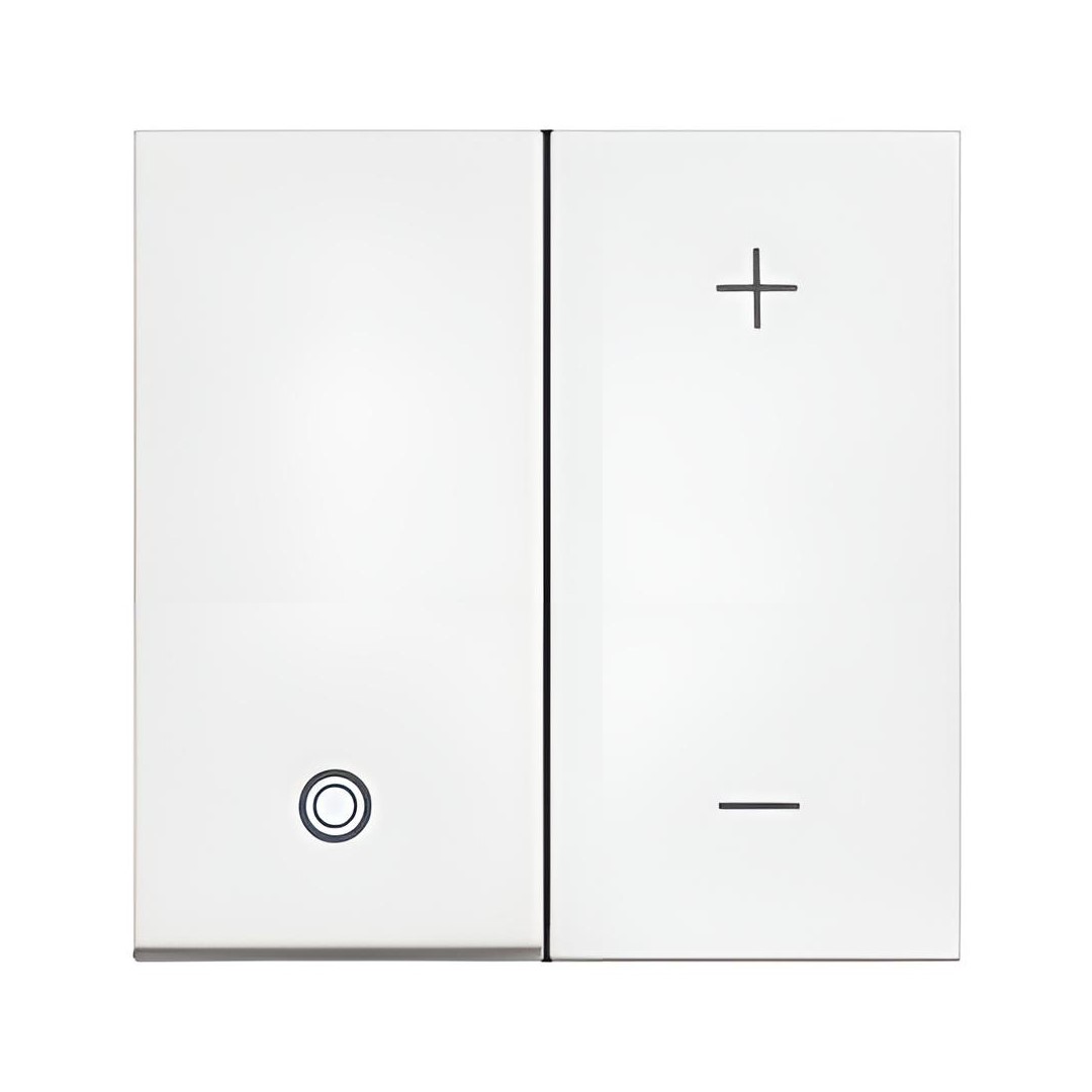 Димер бутонен R=3-400W L=3-400VA LED=3-75W 2 мод. цвят Бял Classia Bticino