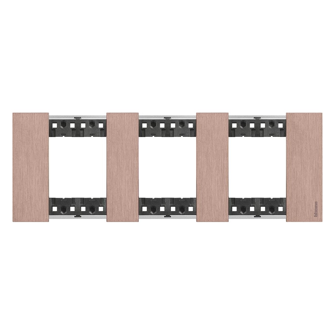 Рамка 3×2 мод. метална цвят Мед (Copper) Living Now Bticino