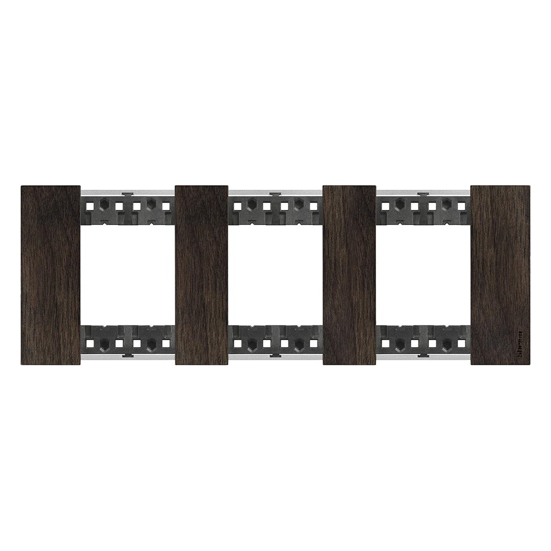 Рамка 3×2 мод. дървена цвят Орех (Walnut) Living Now Bticino