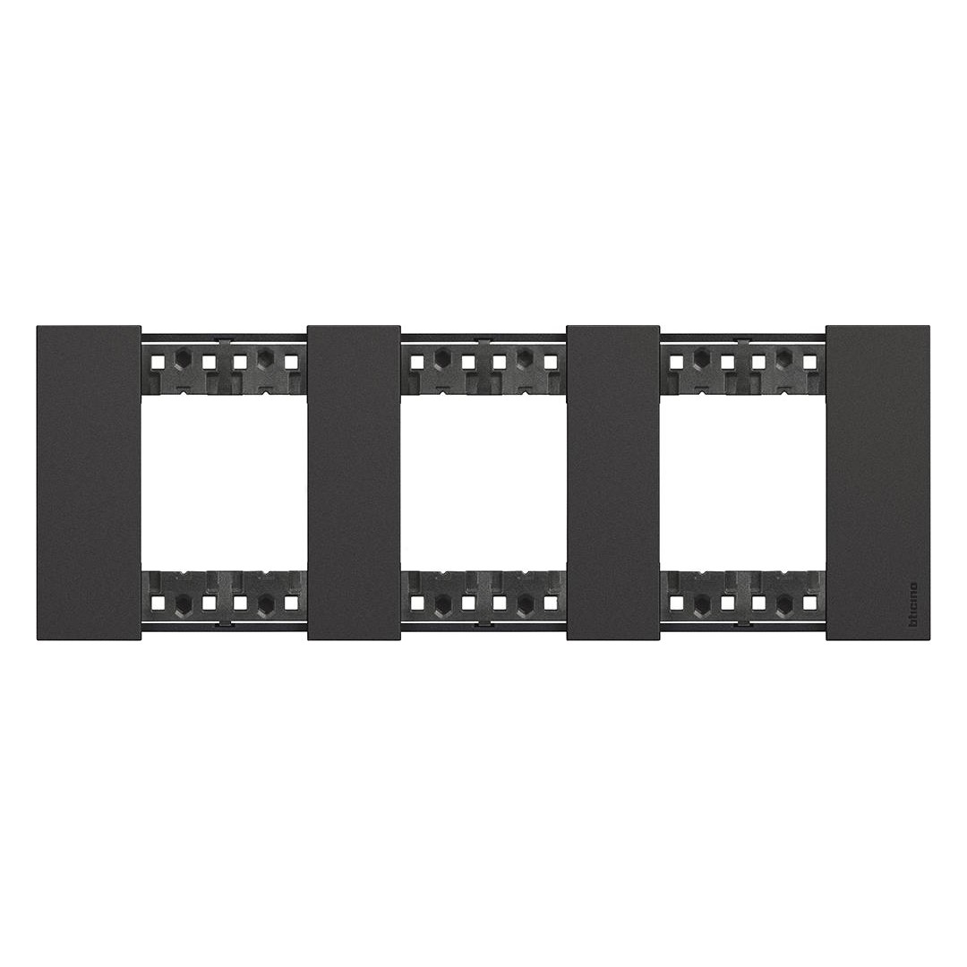 Рамка 3×2 мод. цвят Черен (Black) Living Now Bticino