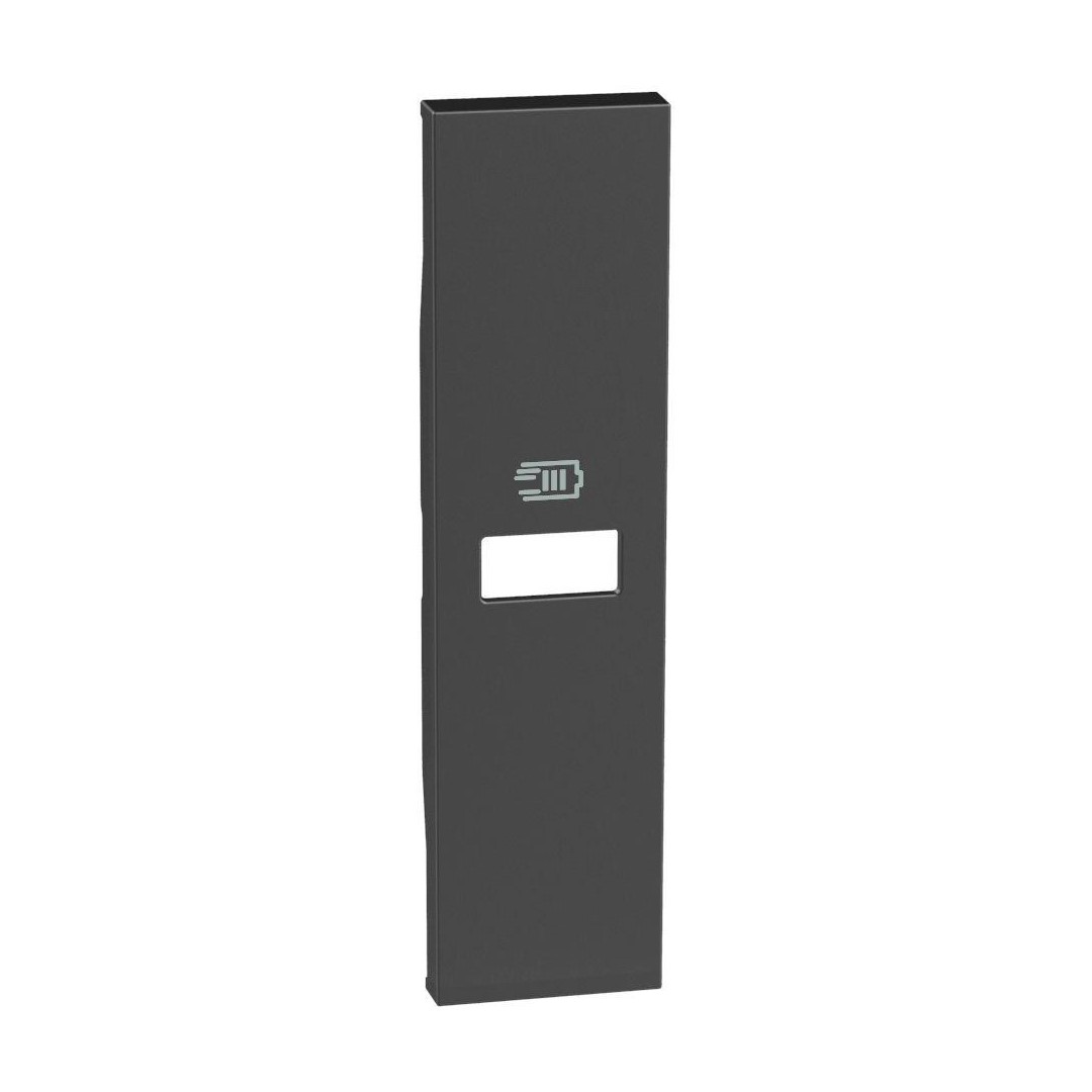 Лицев панел за USB розетка тип C Power Delivery 1 мод. цвят Черен Living Now Bticino