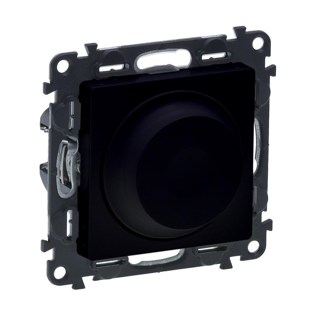 Димер ротативен R=5-300W L=5-300VA LED=5-75W цвят черен Valena Life Legrand