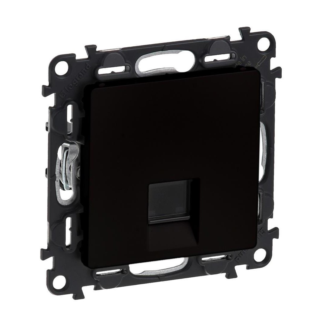 Розетка RJ45 cat.5e UTP цвят черен Valena Life Legrand