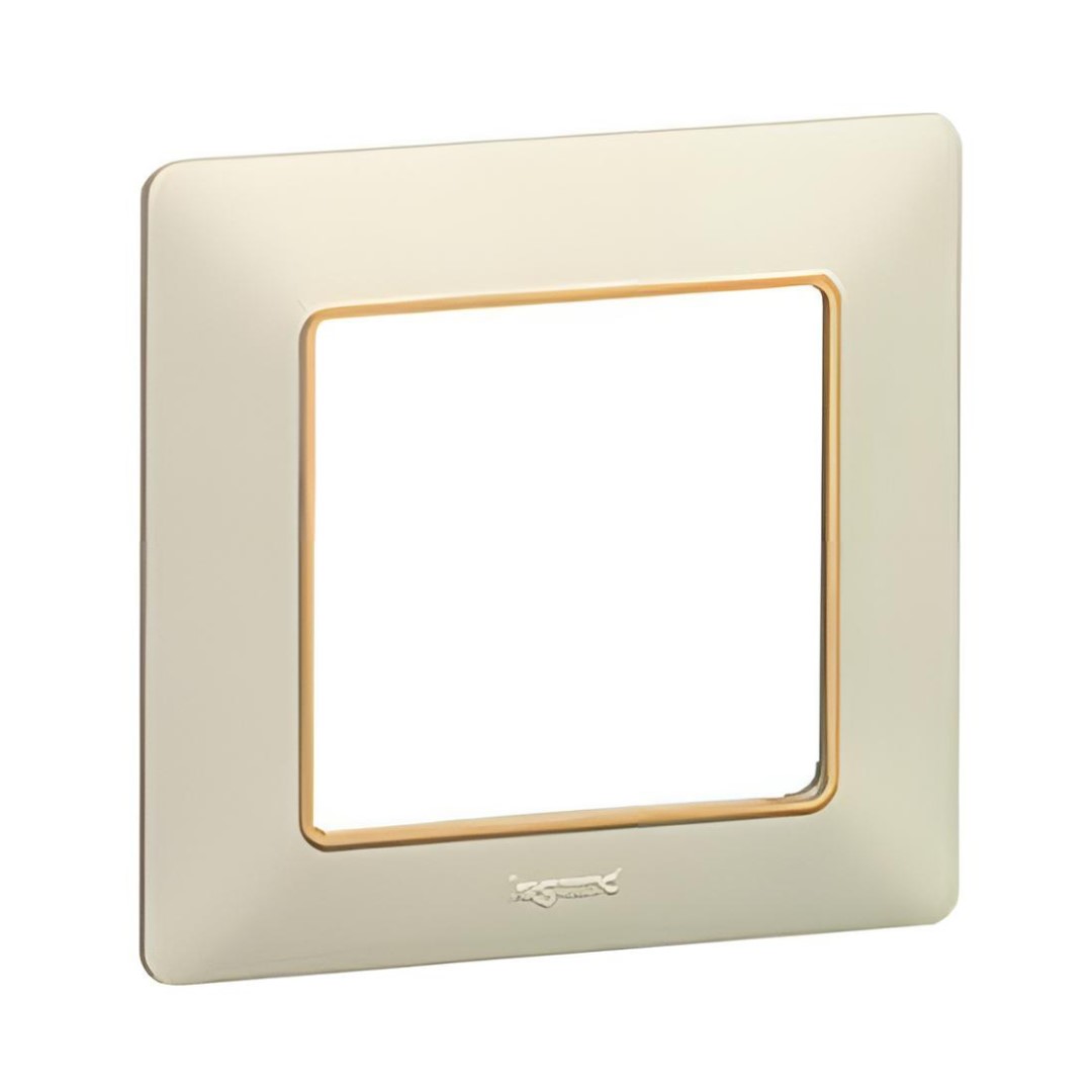 Рамка 1х цвят Крем със злато Valena Life Legrand