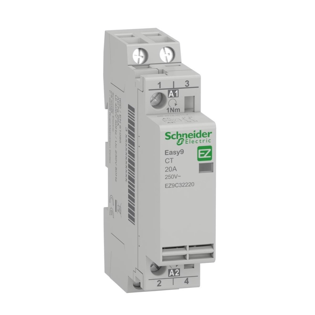 Модулен контактор Easy 9 20A 2NO 220…230Vac 1 мод. SE