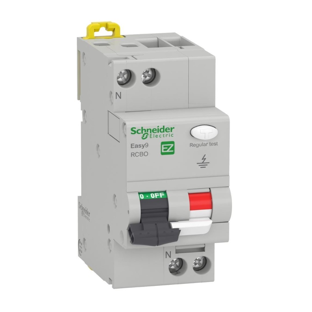 ДТЗ комбинирана Easy 9 1P+N 32A крива C 30mA тип AC 6kA 2 мод. SE