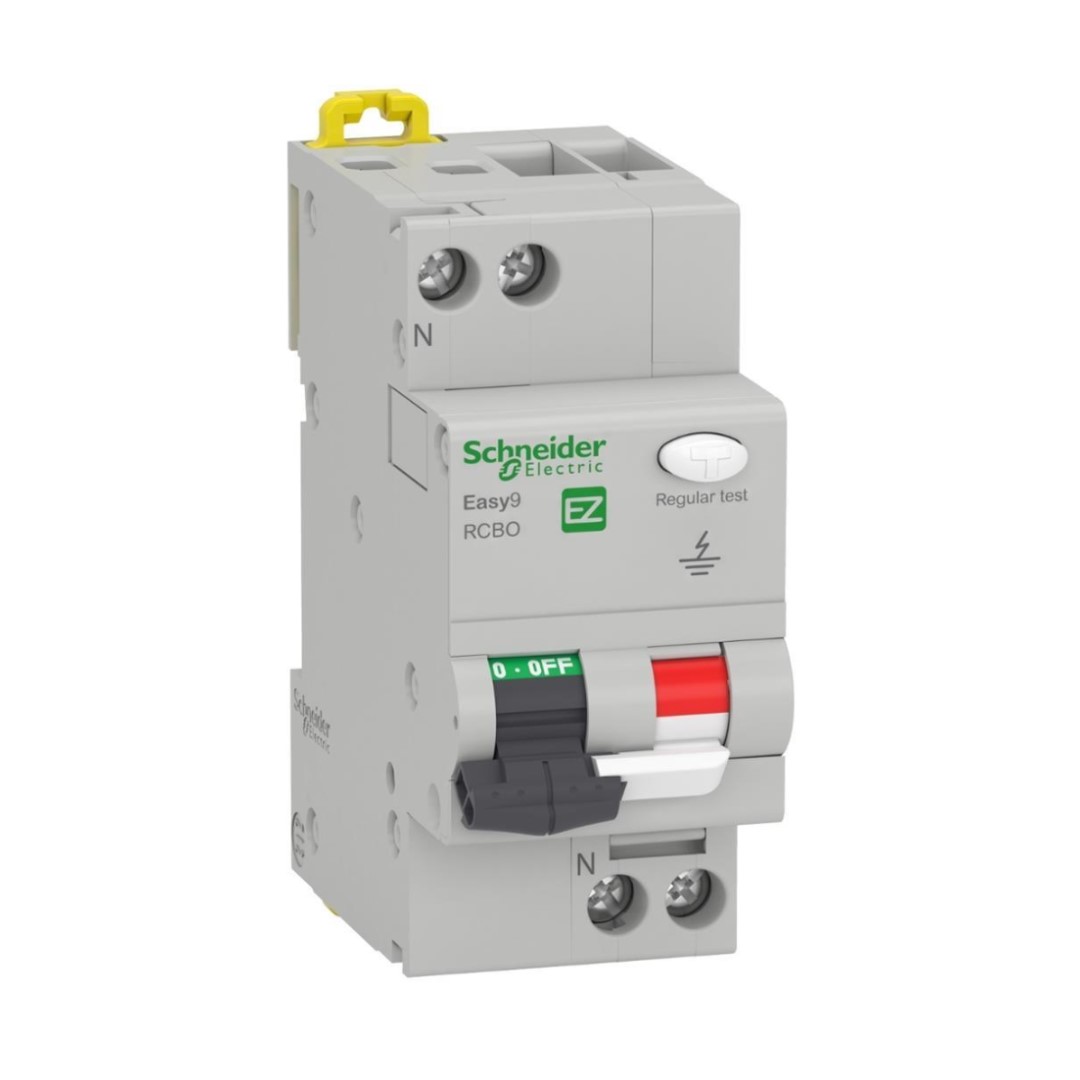 ДТЗ комбинирана Easy 9 1P+N 16A крива C 30mA тип AC 6kA 2 мод. SE
