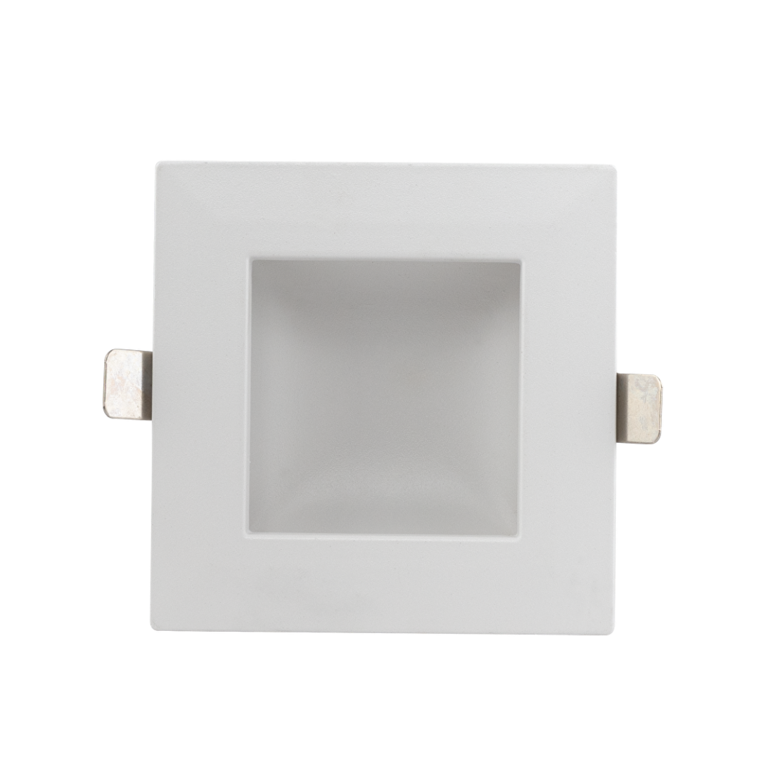 LED луна с индиректна светлина 8W, 4200K, 220-240V AC, неутрална светлина, квадрат