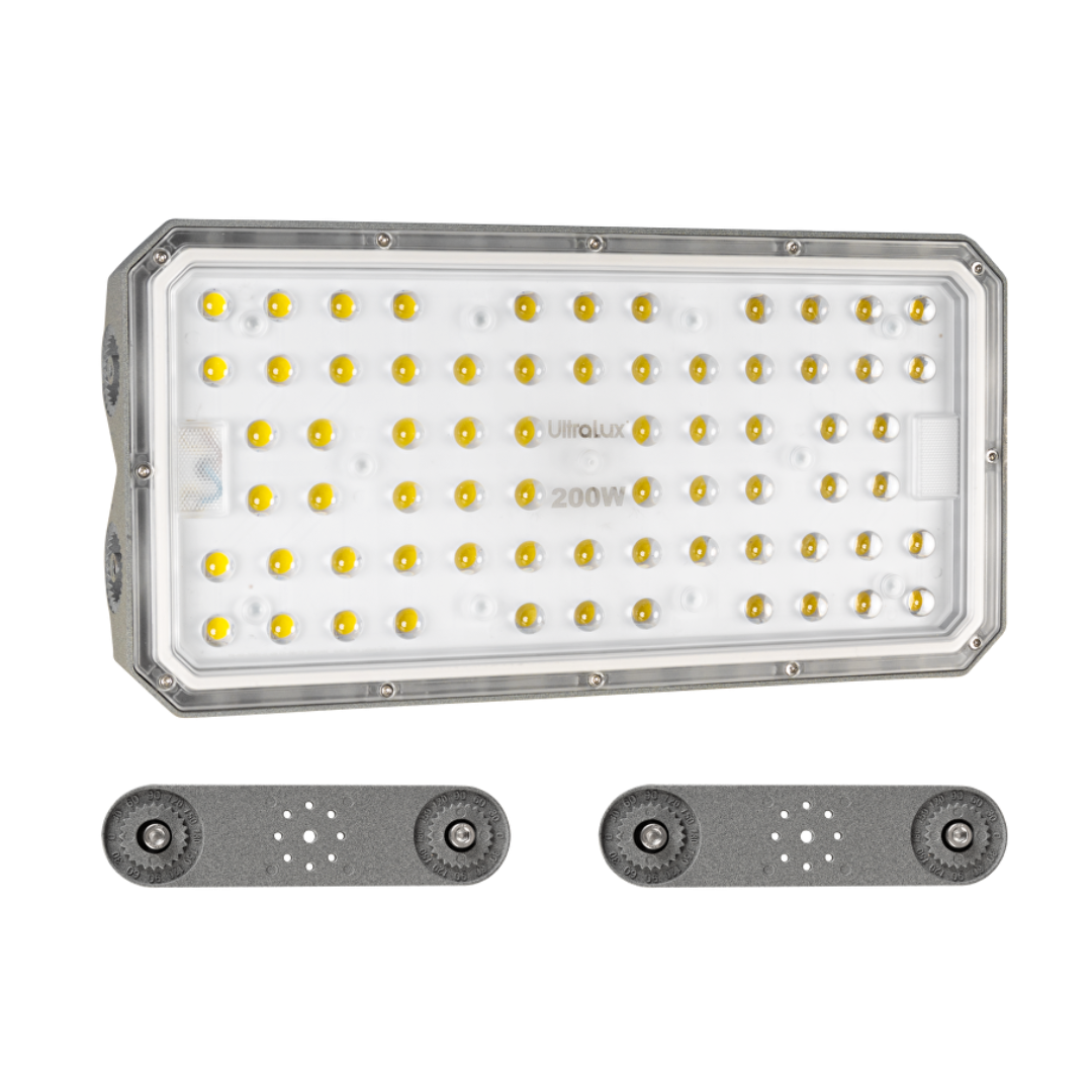Професионален LED модулен прожектор, допълнителен 200W, 5000K, 190-305V AC, IP66, Дифузер 20°