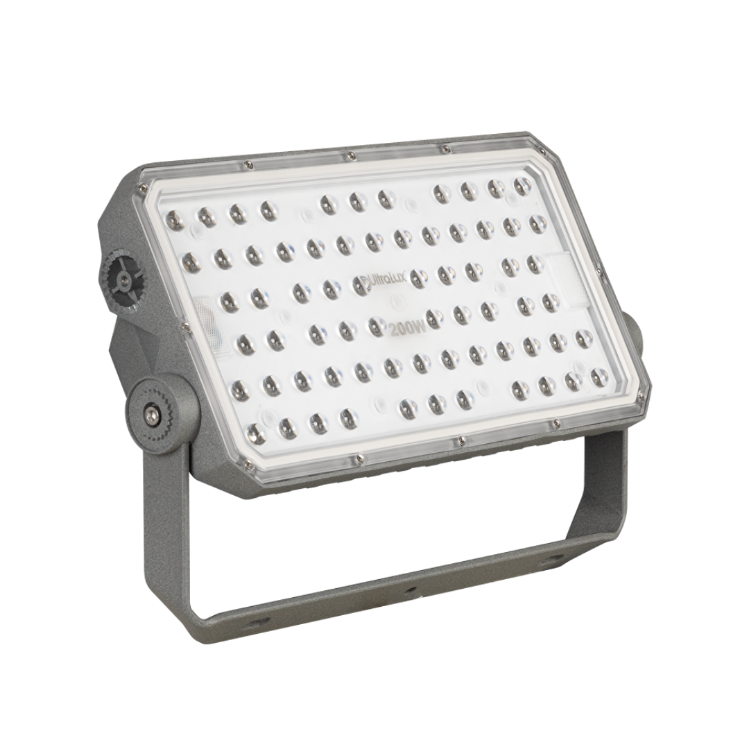 Професионален LED модулен прожектор, основен 200W, 5000K, 190-305V AC, IP66, Дифузер 20°
