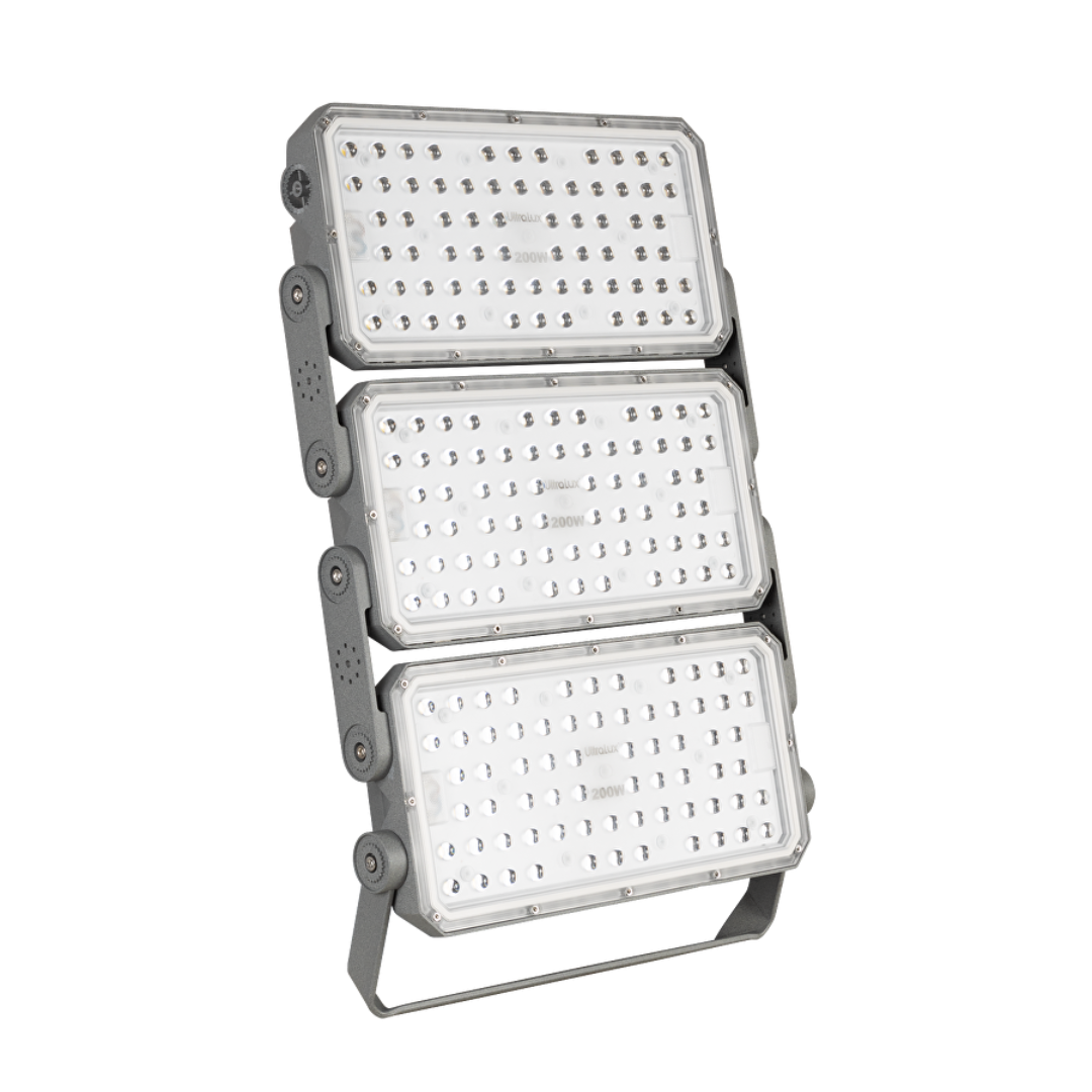 Професионален LED модулен прожектор, основен 200W, 5000K, 190-305V AC, IP66, Дифузер 20°