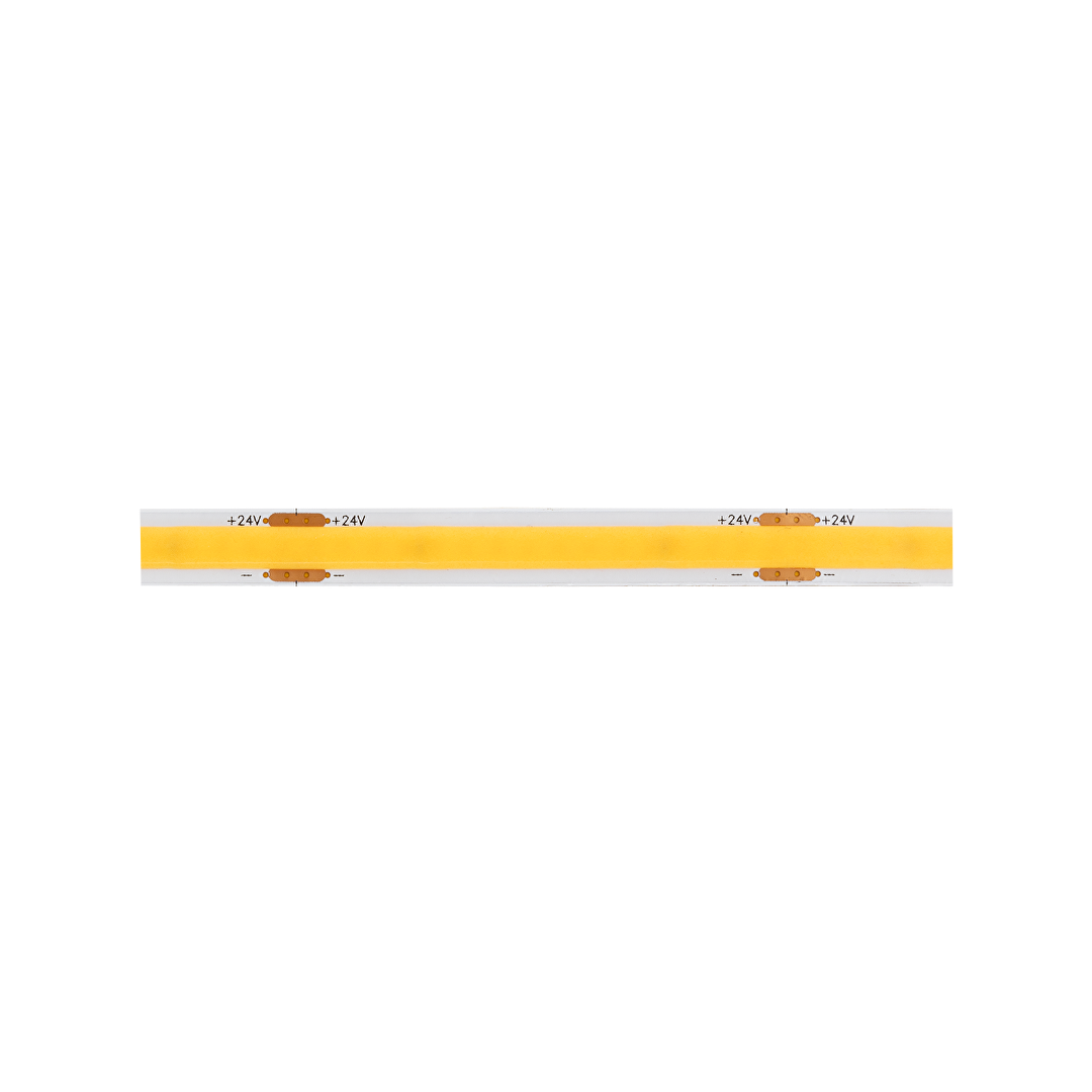 Професионална LED лента 11W/m, 1800K, 24V DC, 480LEDs/m, COB, 5m, амбър