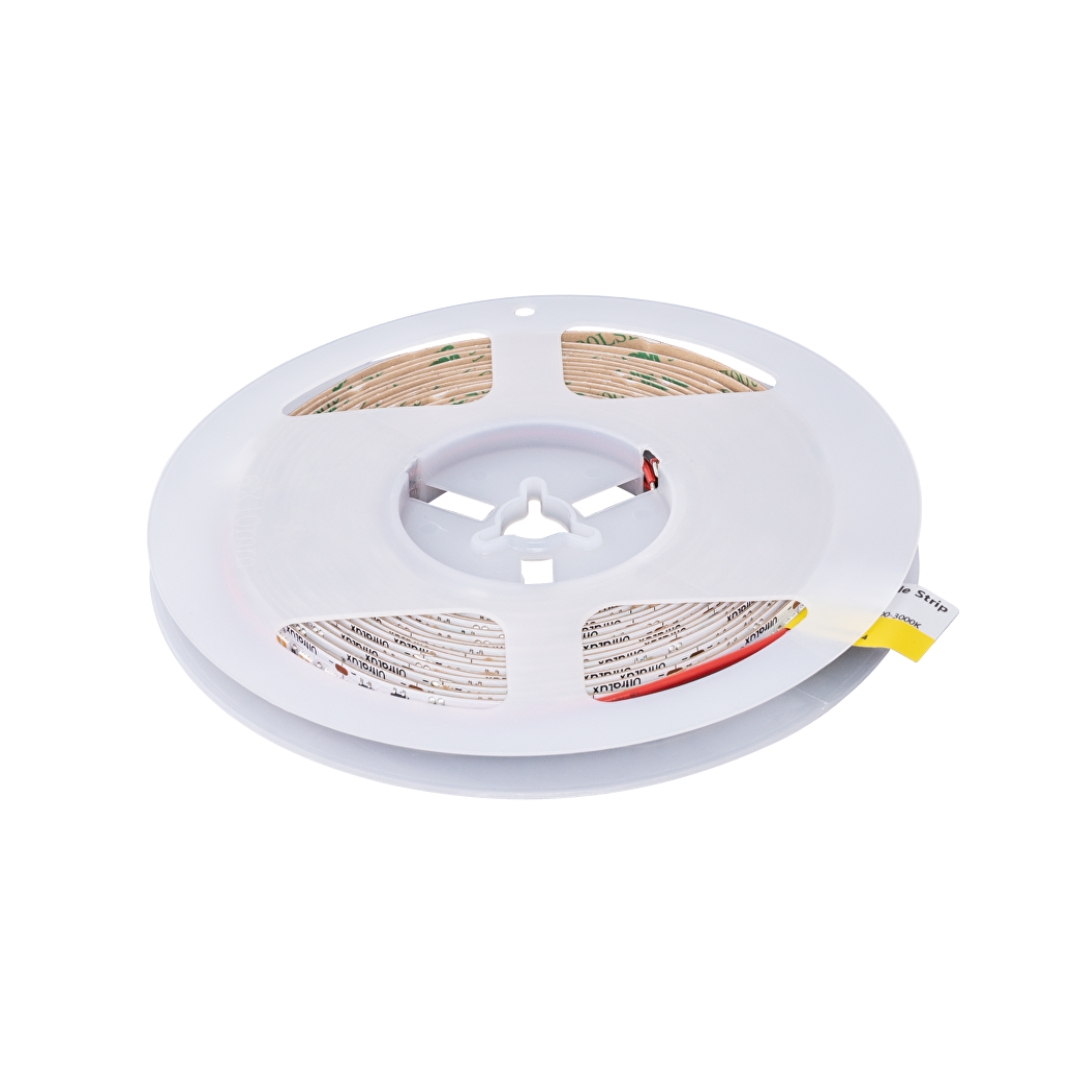 Професионална LED лента 12W/m, Dim-to-warm, 1800K-3000K, 24V DC, 280LEDs/m, SMD2216, 5m