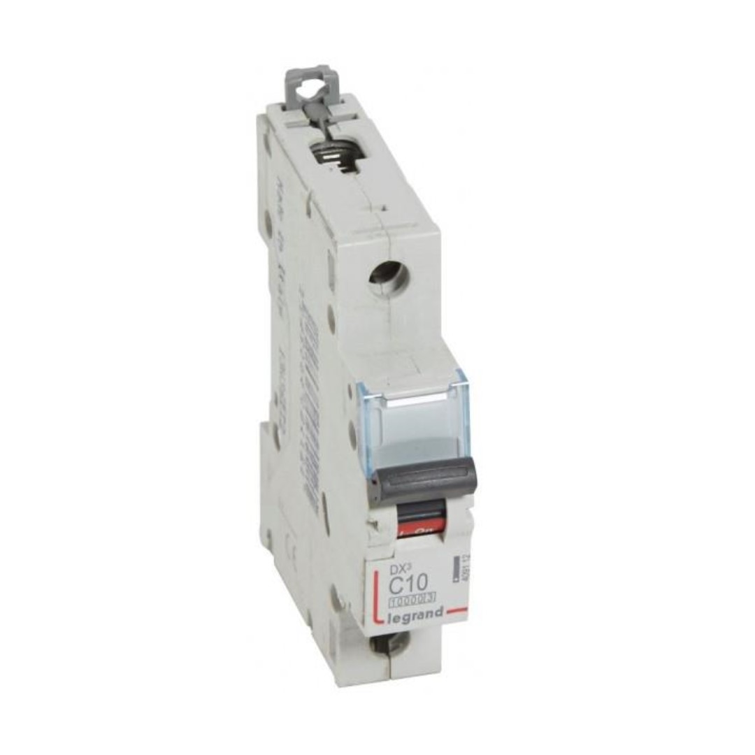Автоматичен прекъсвач DX3 1P 10A крива С 10kA 1 мод. Legrand