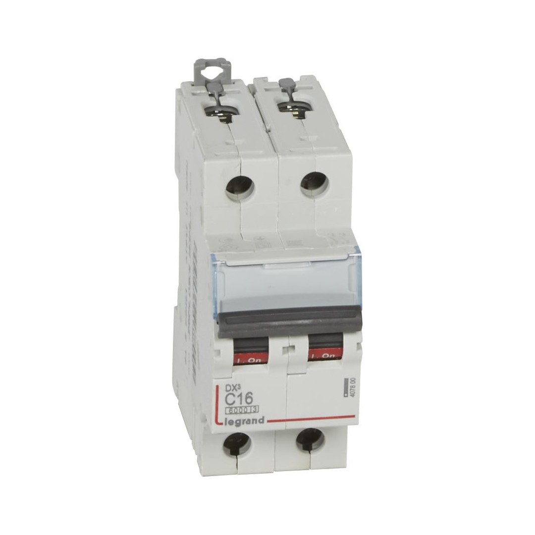 Автоматичен прекъсвач DX3 2P 16A крива С 6kA Legrand