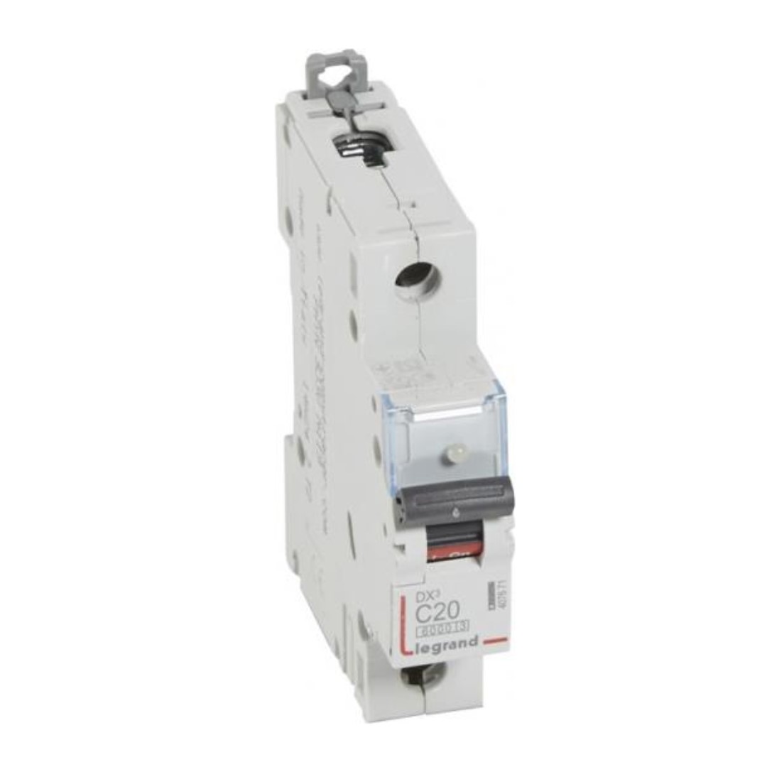 Автоматичен прекъсвач DX3 1P 20A крива С 6kA Legrand