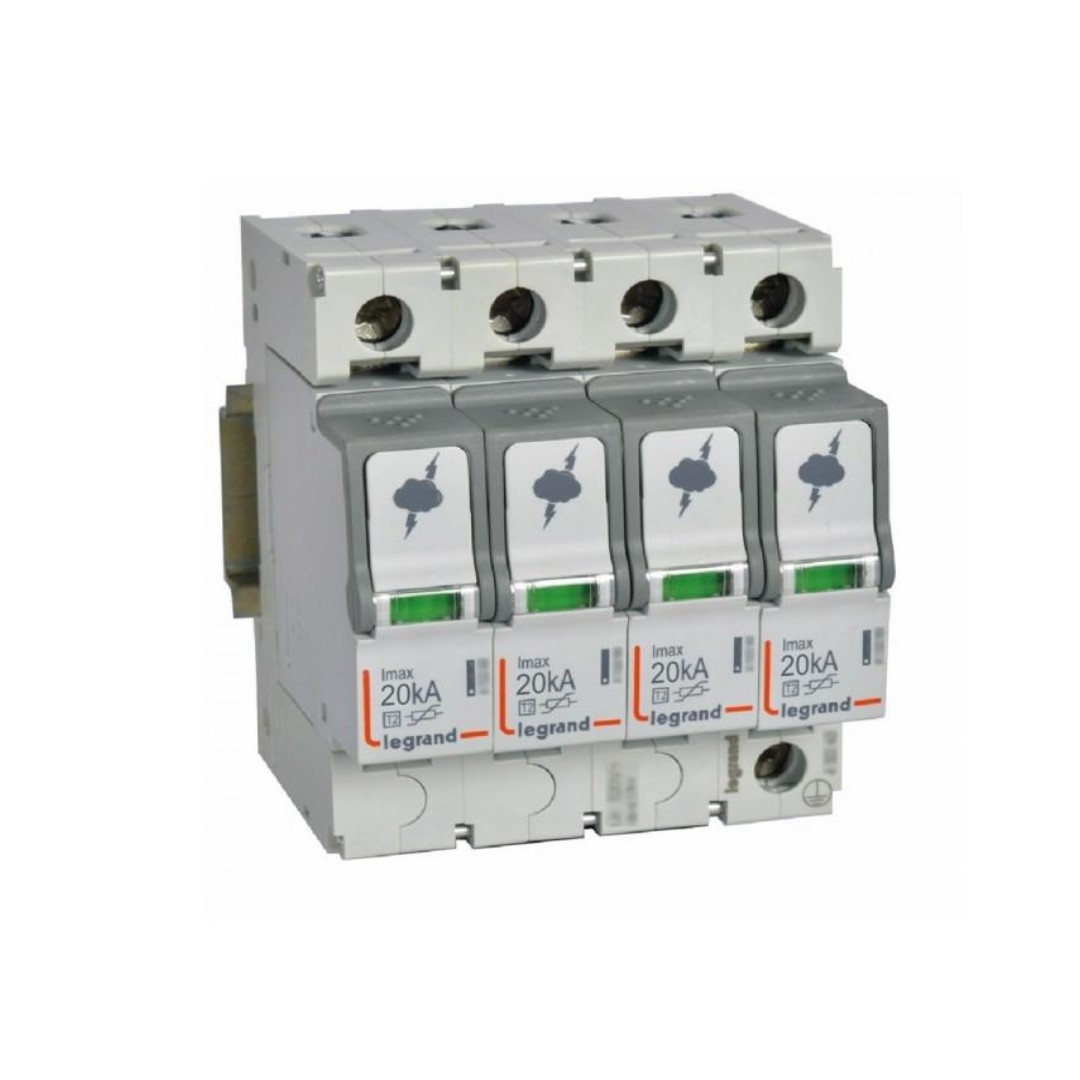 Катоден отводител тип 2 SPD 20kA 320V 4P Legrand