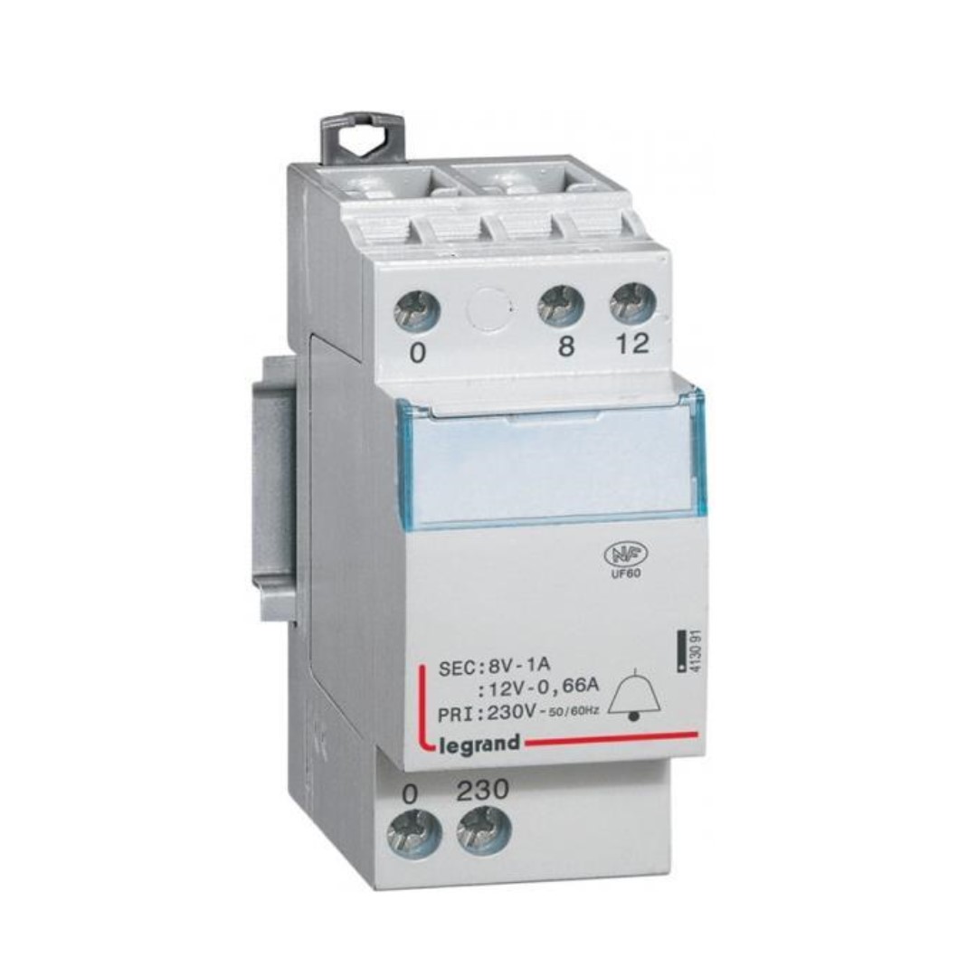Модулен звънчев трансформатор 8VA 8…12V 2 мод. Legrand
