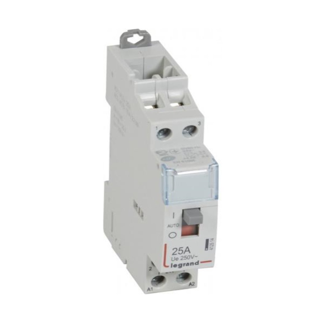 Модулен контактор с ръкохватка CX3, 25А 2NO 24Vac 1 модул Legrand