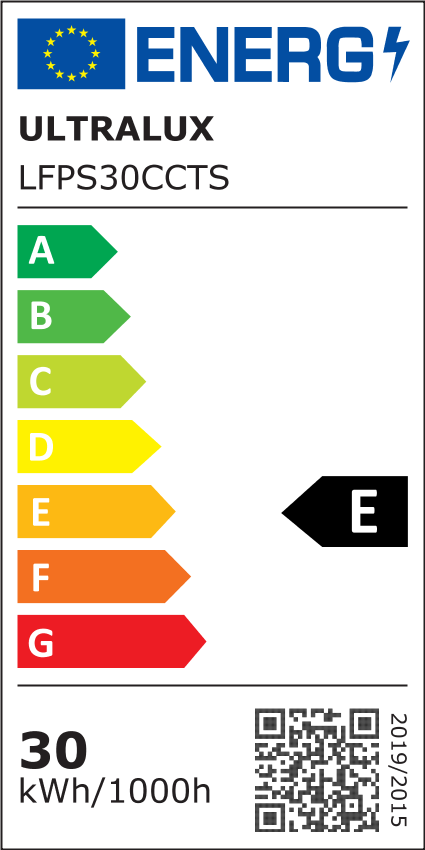LED плафониера 18W/24W/30W, CCT 3000K/4000K/5000K, 220V-240V AC, IK08, бяла, квадрат, IP54