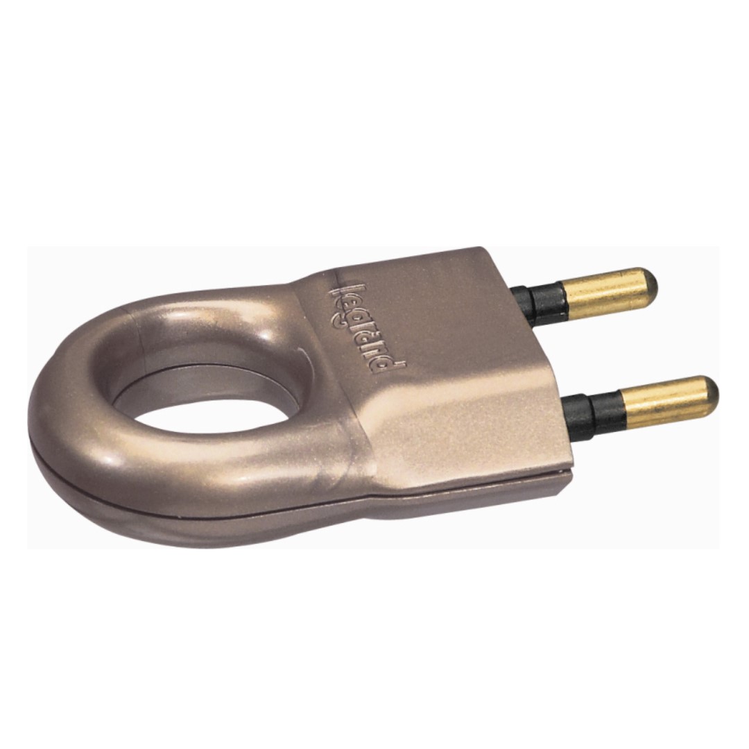 Щепсел бронз 2P 6A 250V Legrand