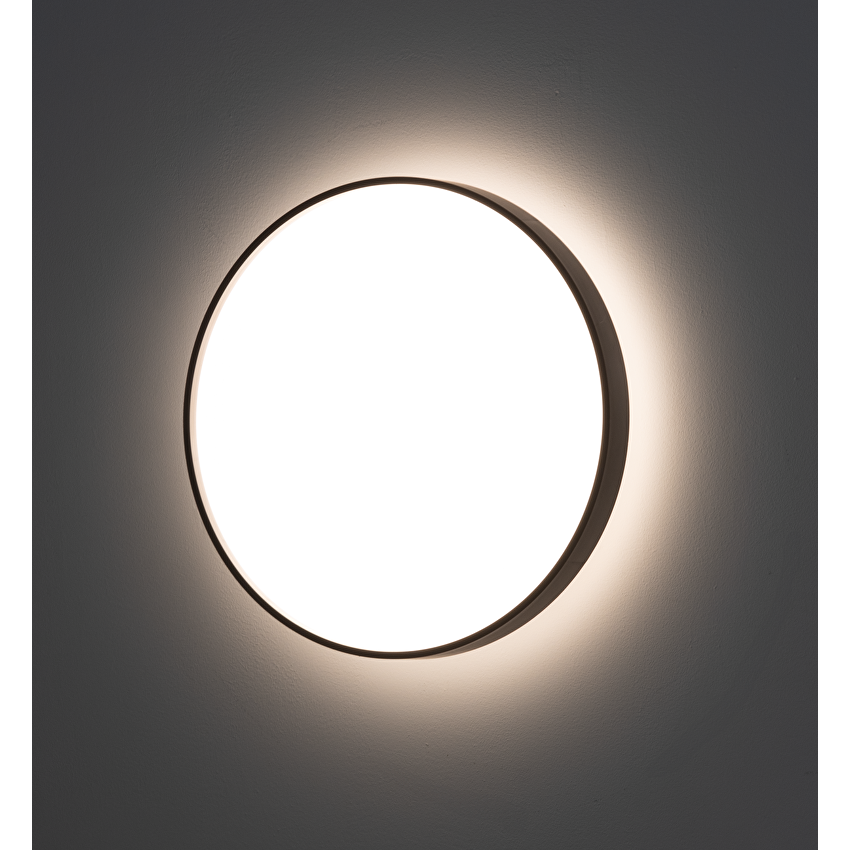 LED CCT Плафониера, Бяла, 18W, 3000K/4000K/6500К, 220-240V AC, Кръг, IP20