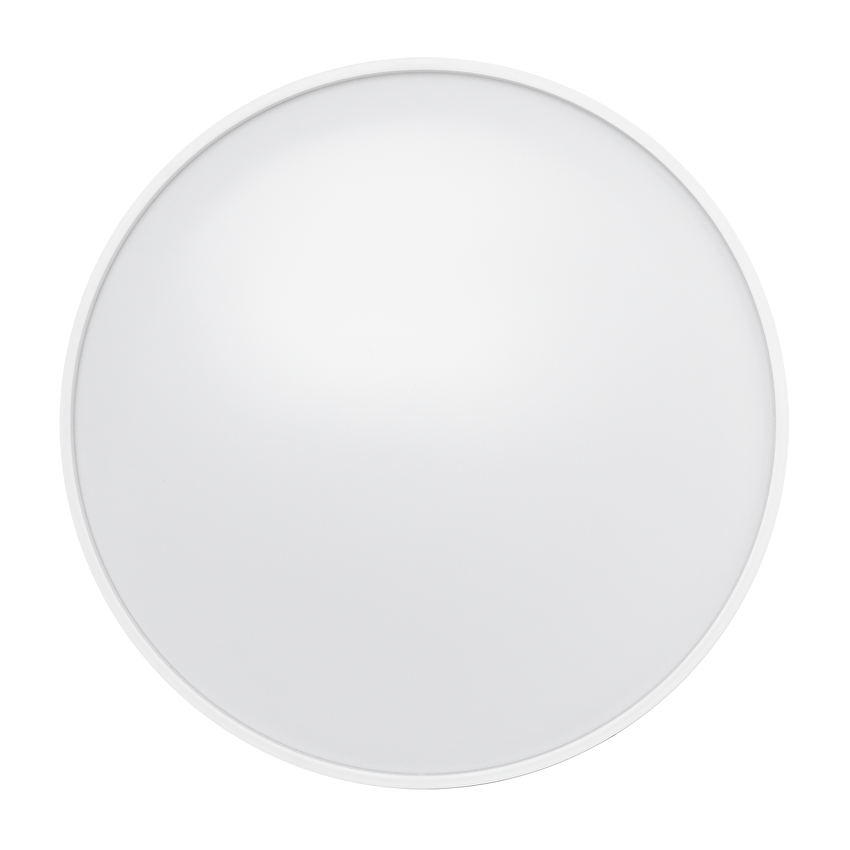 LED CCT Плафониера, Бяла, 18W, 3000K/4000K/6500К, 220-240V AC, Кръг, IP20