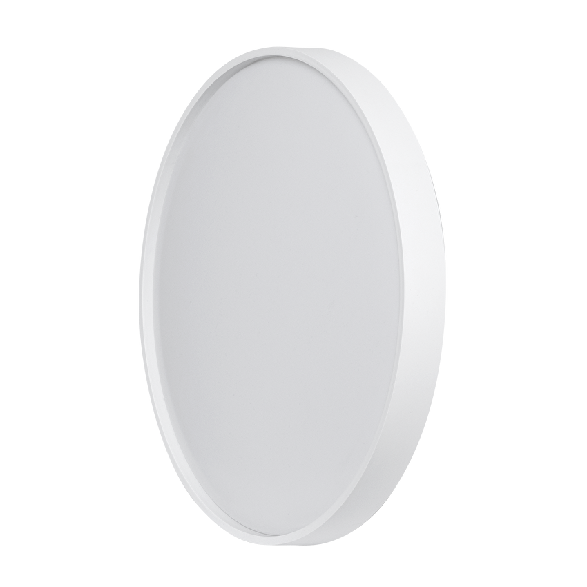 LED CCT Плафониера, Бяла, 12W, 3000K/4000K/6500К, 220-240V AC, Кръг, IP20
