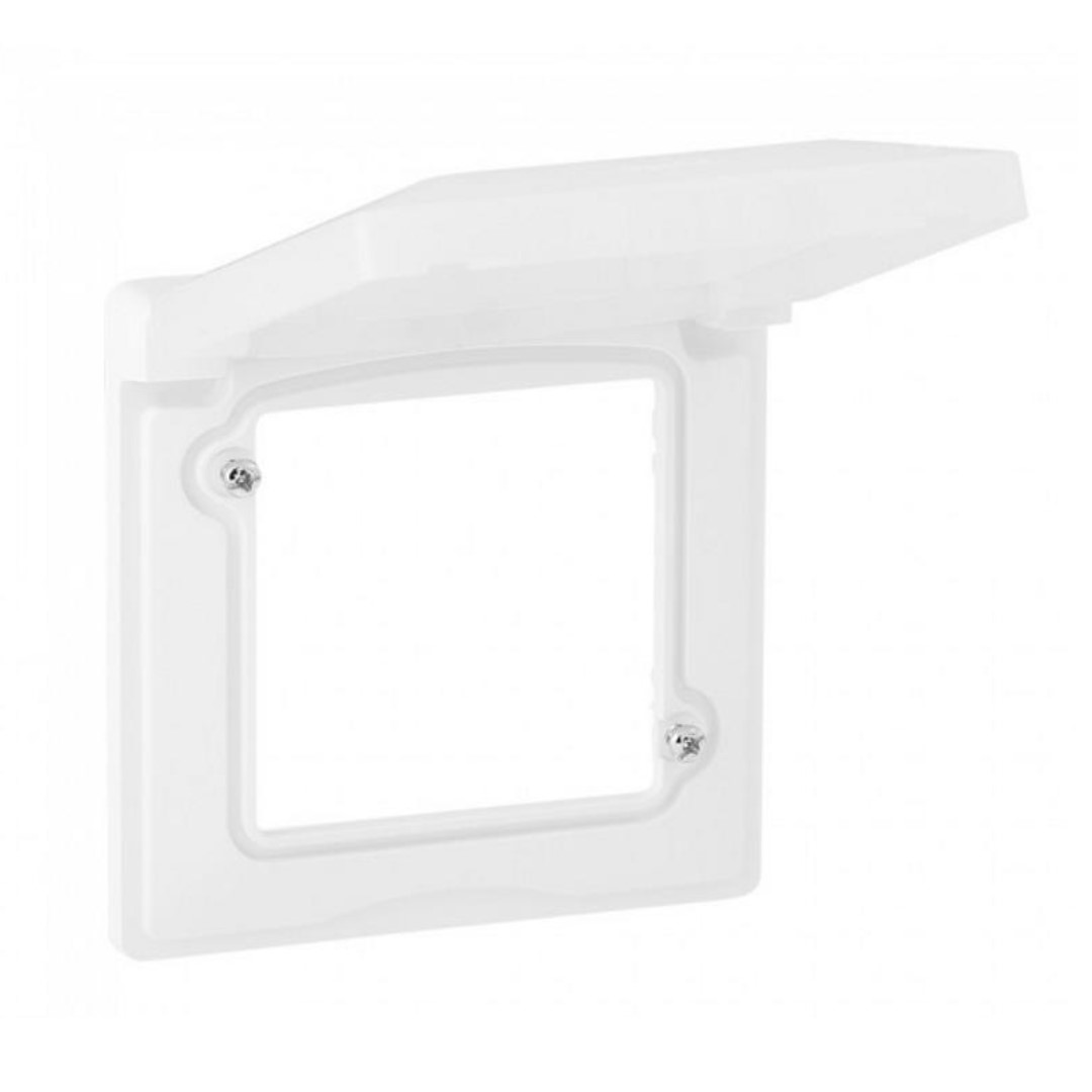 Рамка 1х с капаче IP44 UV защита цвят бял Valena Life Legrand