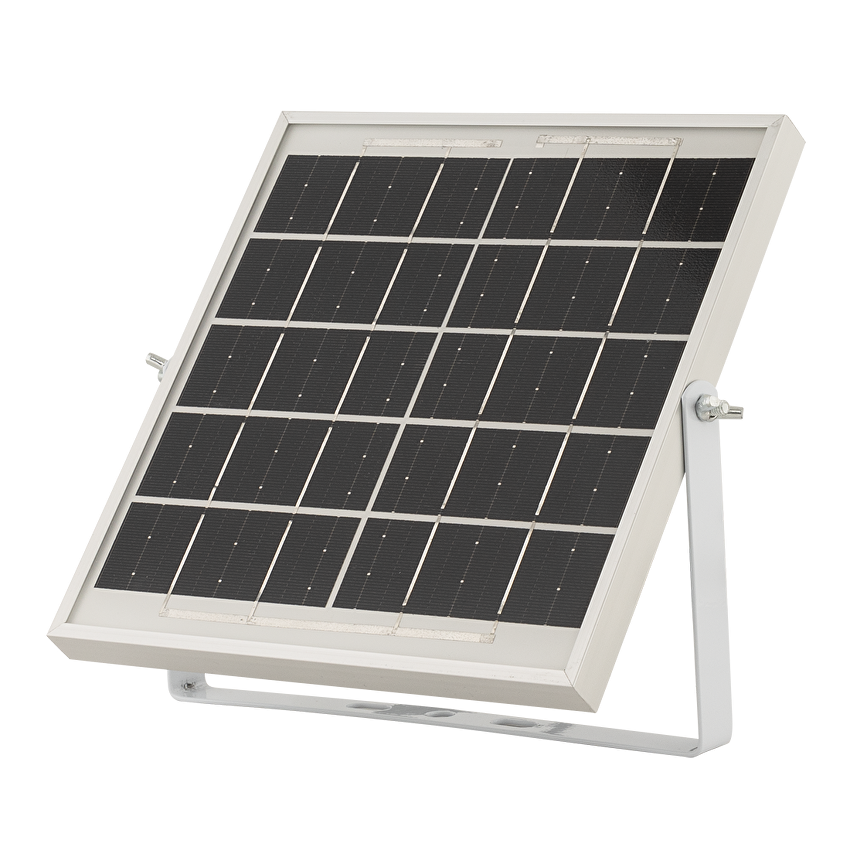 Соларен LED прожектор с PIR датчик за движение, 90°, 5W, 5500K, IP65