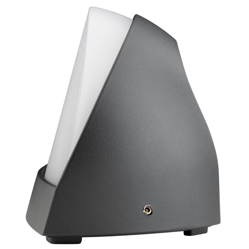LED фасадно осветително тяло 7W, 4000K, IP54, сиво