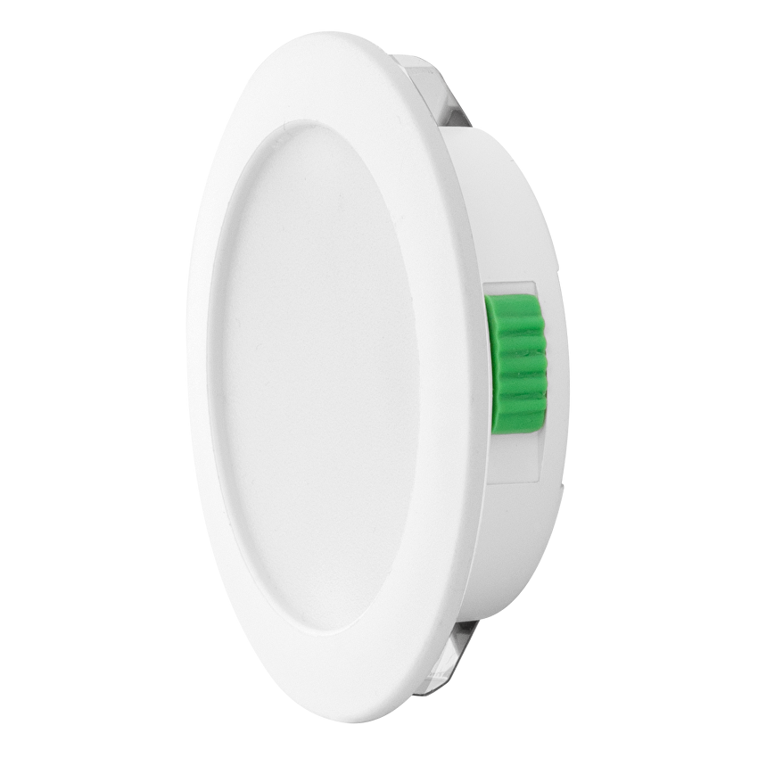 МЕБЕЛНА LED ЛУНА ЗА ВГРАЖДАНЕ, КРЪГ, 4W, 3000K/4000K/6500K, 12V DC, IP44, БЯЛА