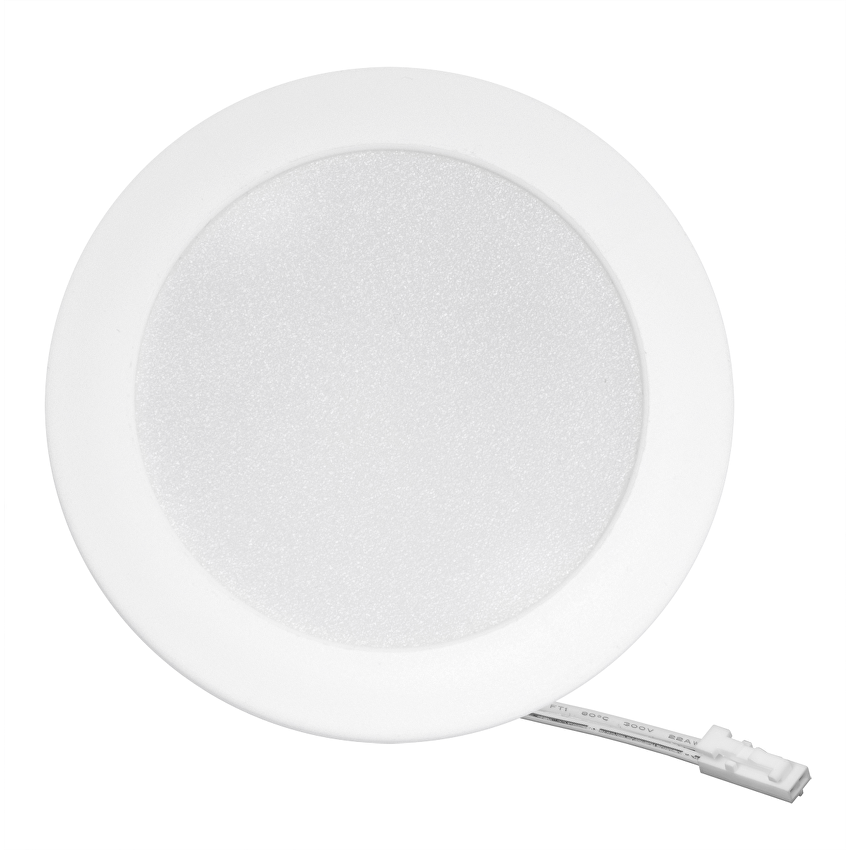 МЕБЕЛНА LED ЛУНА ЗА ВГРАЖДАНЕ, КРЪГ, 4W, 3000K/4000K/6500K, 12V DC, IP44, БЯЛА
