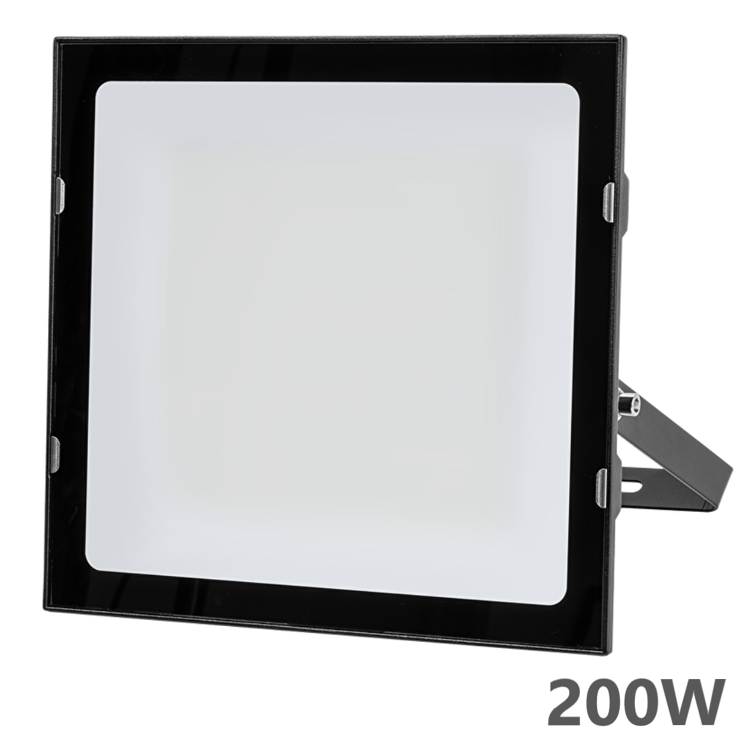 LED SLIM ПРОЖЕКТОР 200W, 6500K, 220-240V AC, IP65 СТУДЕНА СВЕТЛИНА