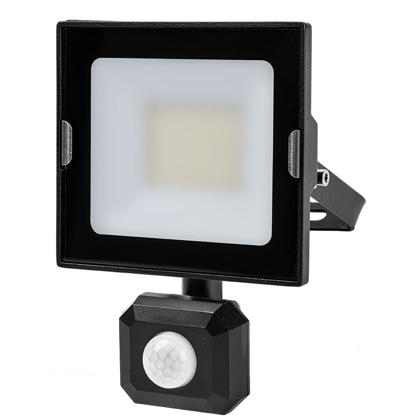 LED SLIM ПРОЖЕКТОР С ДАТЧИК ЗА ДВИЖЕНИЕ 30W, 4000K, 220-240V AC, IP44