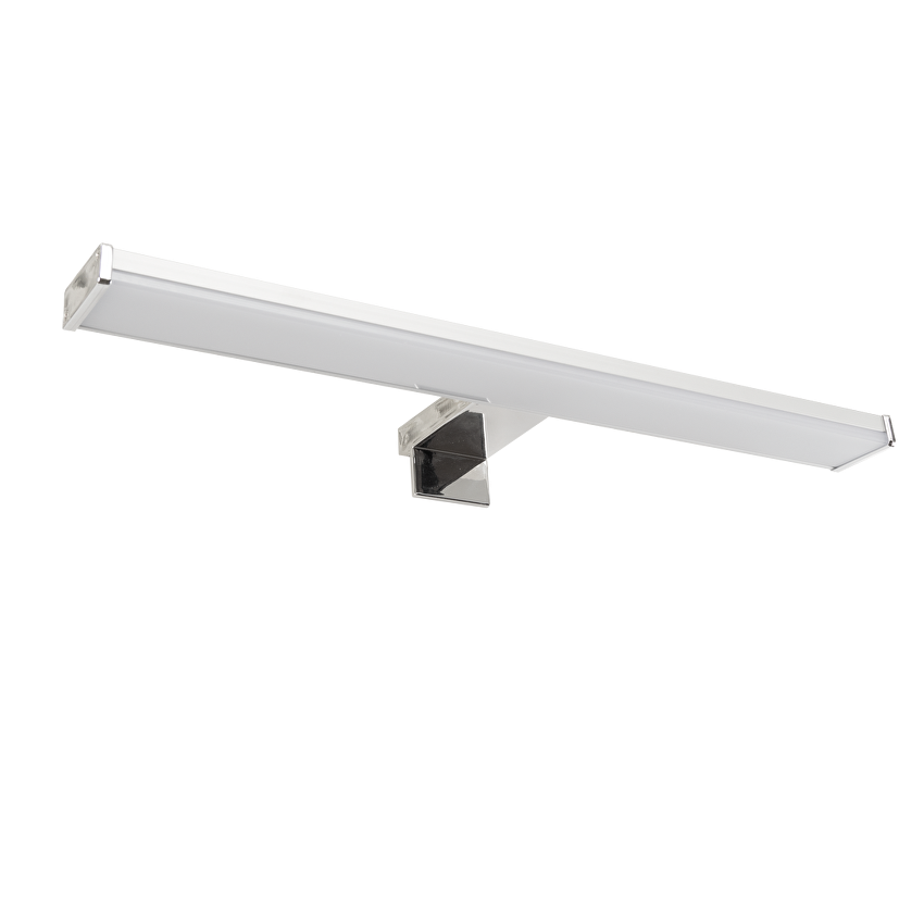 LED ОСВЕТИТЕЛНО ТЯЛО ЗА БАНЯ – ЗА ОГЛЕДАЛО, СТЕНА И ШКАФ, 8W, 4000К, ХРОМ, IP44
