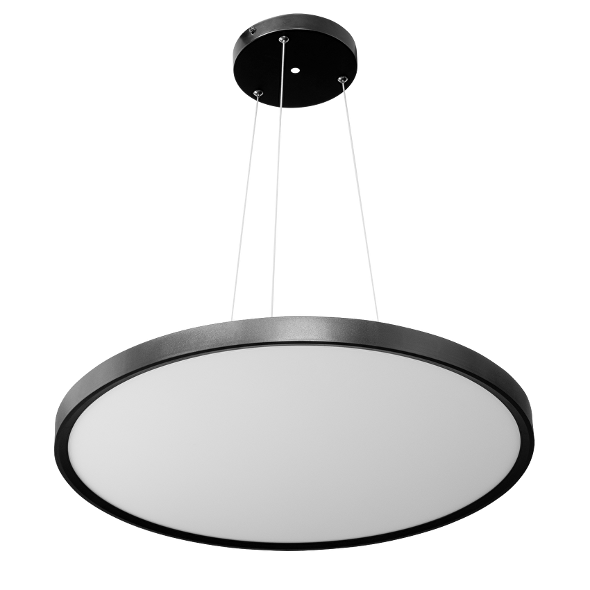 LED SLIM ПЛАФОНИЕРА, ЧЕРНА, 40W, 3000K/4000K/6000K, 220V-240V AC, IP20