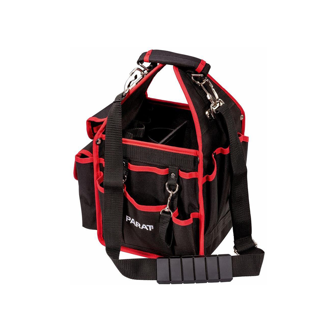 Чанта за рамо с дръжка BASIC Softbag S за 30 инструмента с усилено пластмасово дъно от синтетичен текстил PARAT