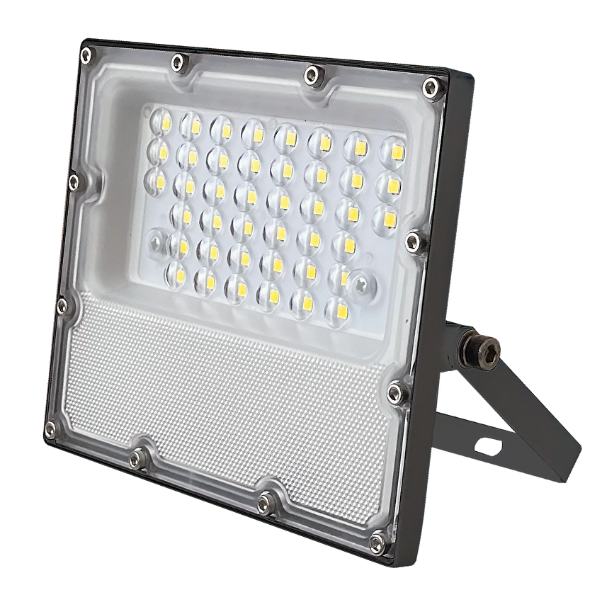 LED SLIM ПРОЖЕКТОР 30W, 5000K, 220-240V AC, IP65 НЕУТРАЛНА СВЕТЛИНА