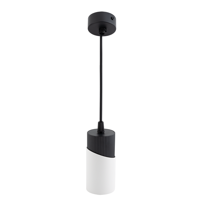 ВИСЯЩО ОСВЕТИТЕЛНО ТЯЛО, GU10, 220-240V AC, ЧЕРНО&БЯЛО
