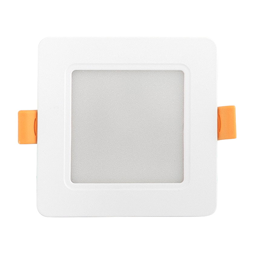 LED панел за вграждане, Квадрат, 5W, 4000K, Неутрална светлина, 220V-240V AC, Неутрална светлина