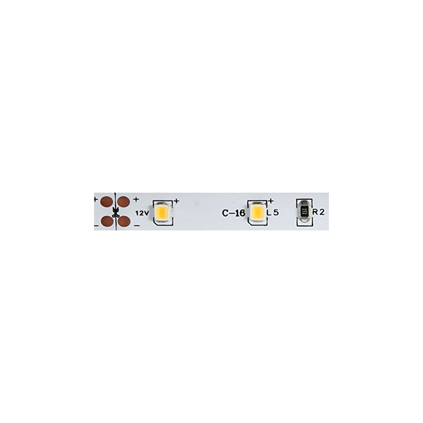 LED ЛЕНТА, 4.8W/M, 6500K, 12V DC, SMD2835, 60 LEDS/M, IP65