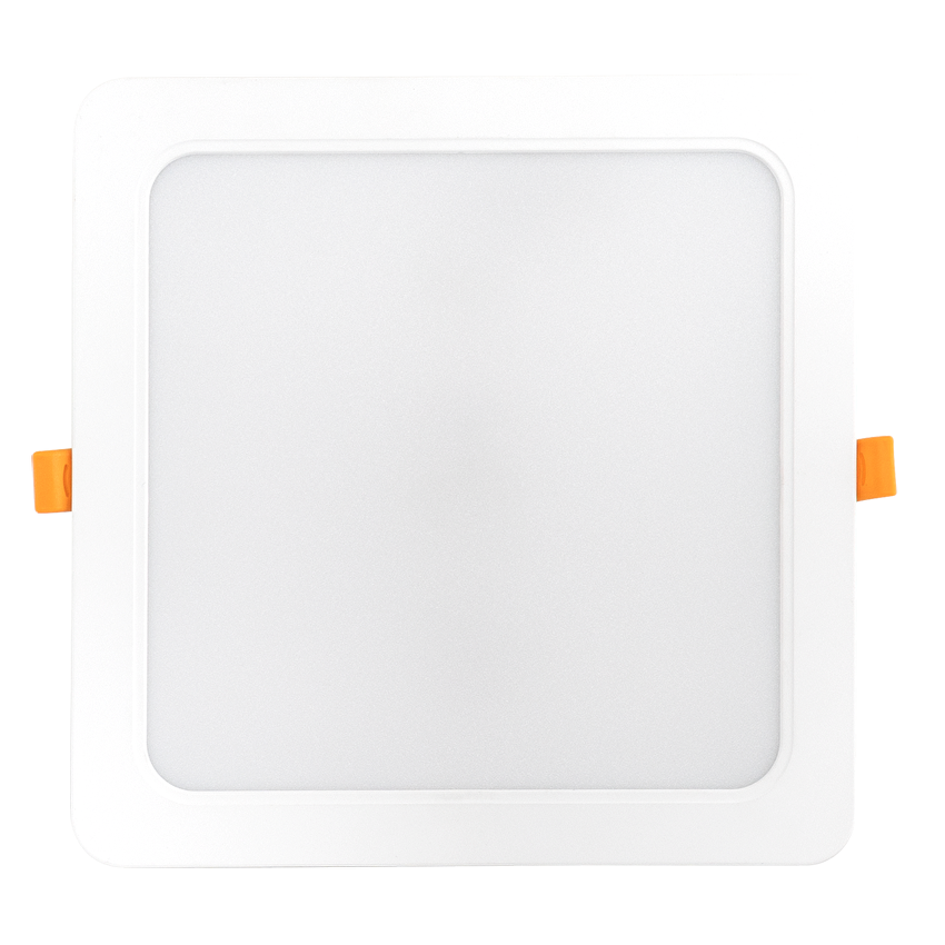 LED панел за вграждане, Квадрат, 24W, 4000K, Неутрална светлина, 220V-240V AC, 120°, SMD 2835