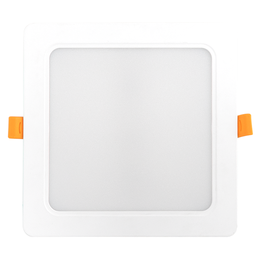 LED панел за вграждане, квадрат, 18W, 4000K, 220-240V AC, неутрална светлина