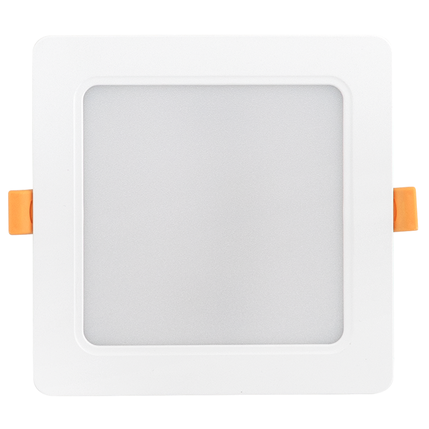 LED панел за вграждане, квадрат, 12W, 4000K, 220-240V AC, неутрална светлина