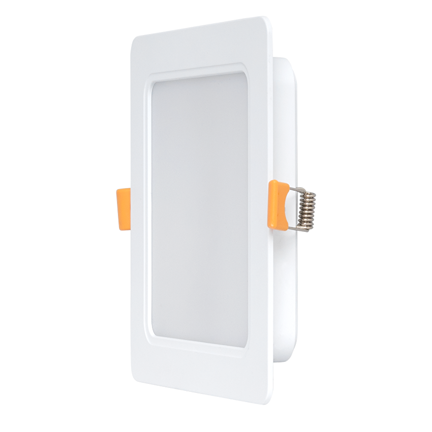 LED панел за вграждане, квадрат, 12W, 4000K, 220-240V AC, неутрална светлина