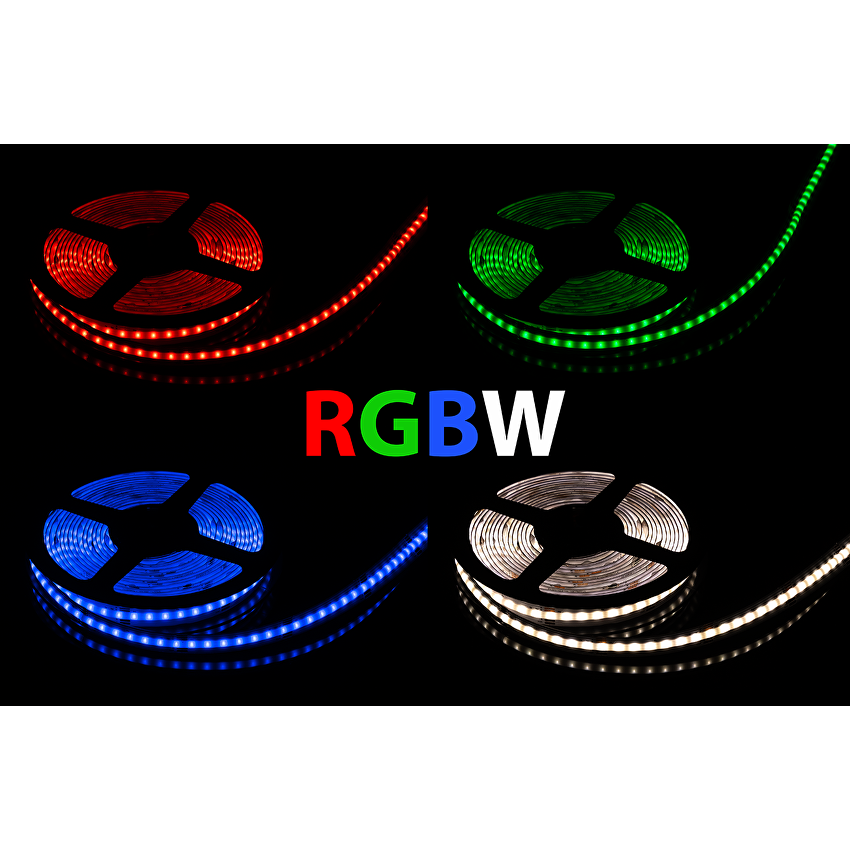 ПРОФЕСИОНАЛНА LED ЛЕНТА 15.8W/M, RGB+4000K, 24V DC, 560 LED/M, COB